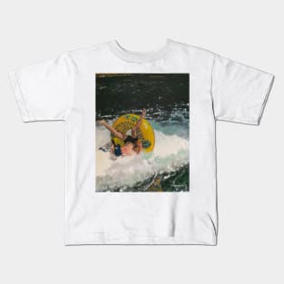 Going Down the Chute Kids T-Shirt